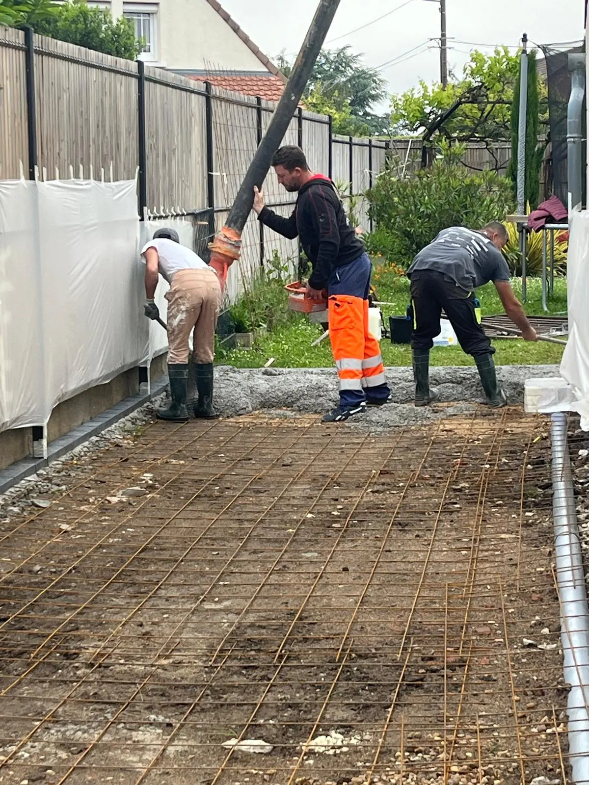 Aménagement de cuisine extérieure