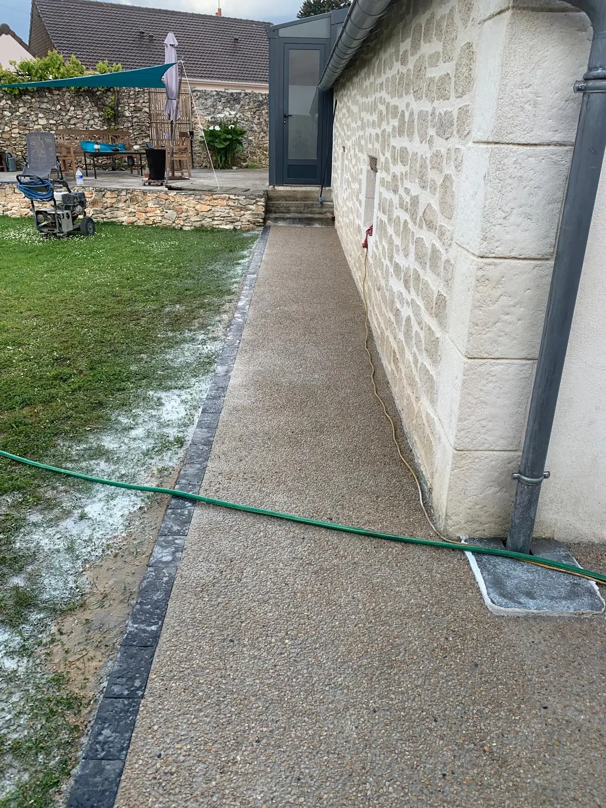 Installation de carrelage de salle de bain