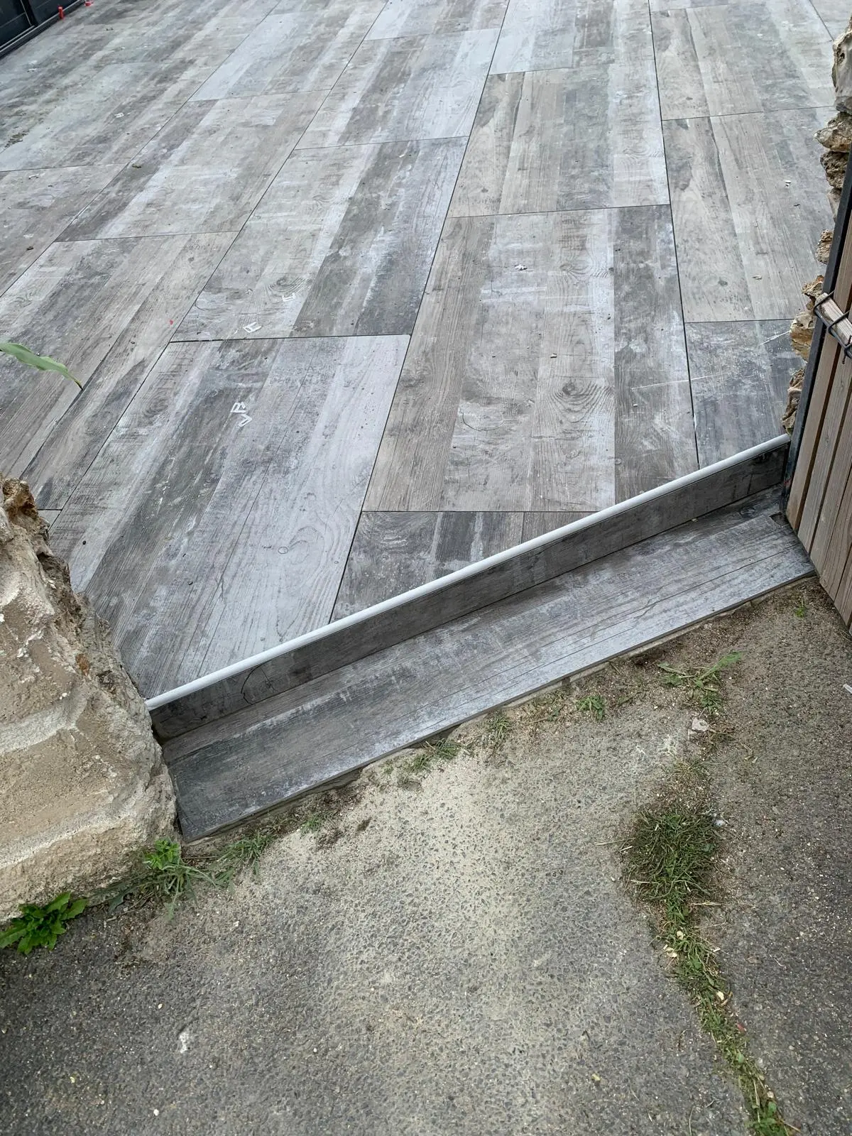 Mur de soutènement en béton